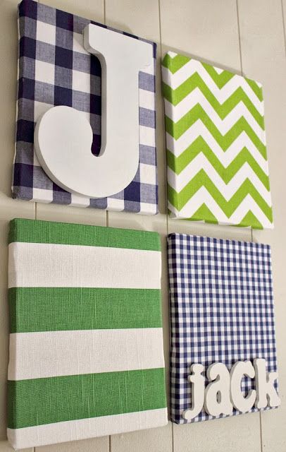quadro para quarto de bebê tecidos