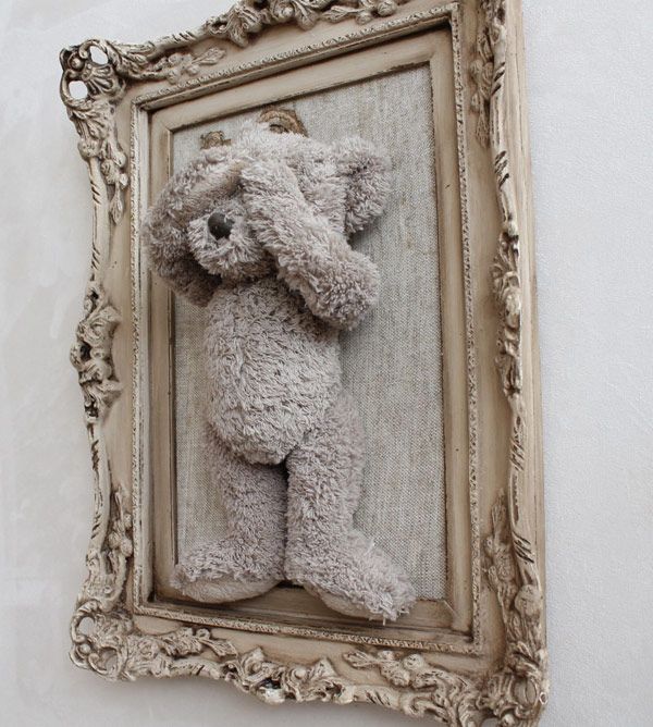 quadro para quarto de bebê ursinho