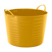 quarto infantil organizador de brinquedos balde amarelo