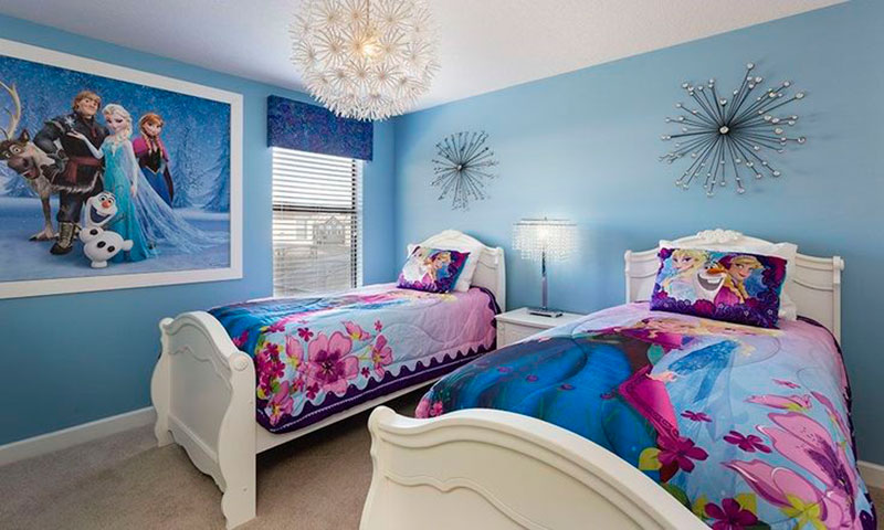 Faça uma decoração de quarto infantil especial com o tema Frozen