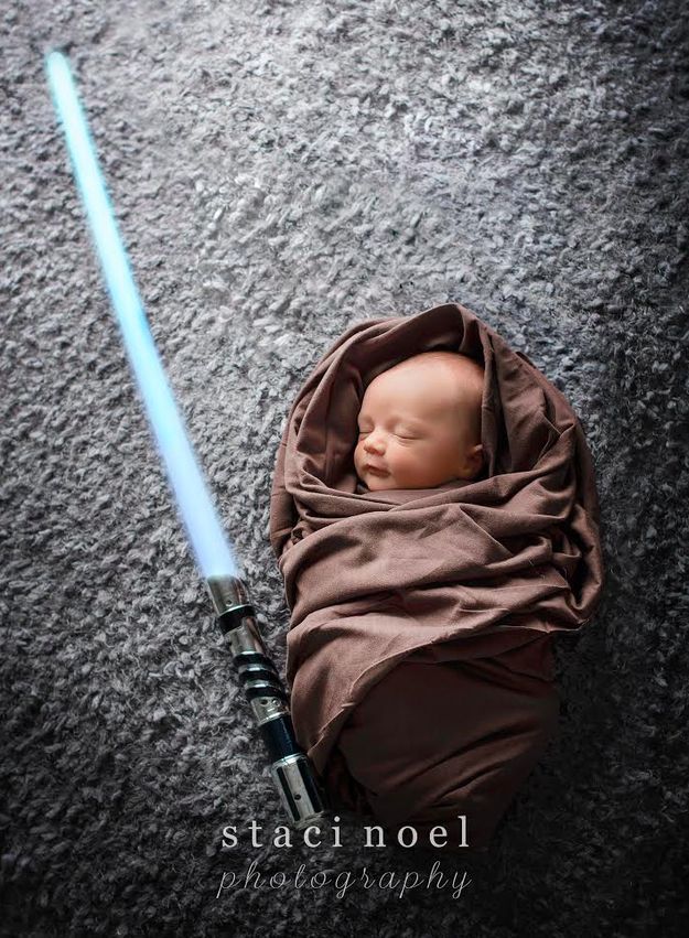 dicas para tirar fotos mãe e filhos newborn starwars