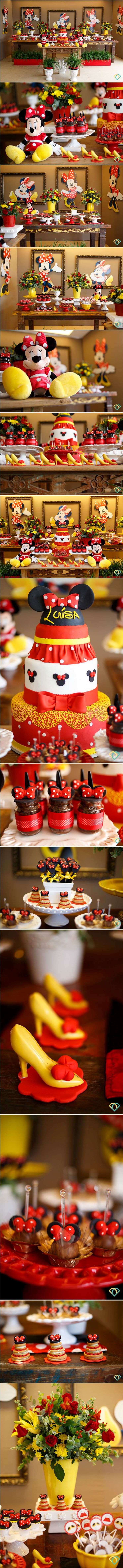 bolo mickey minnie 1 ano