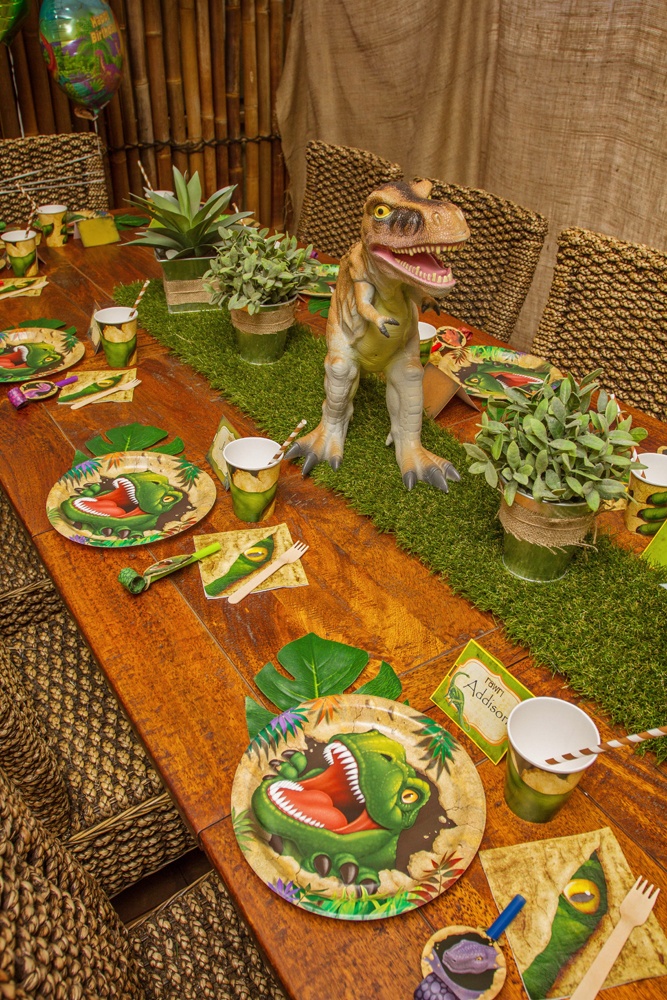 festa infantil dinossauro diy