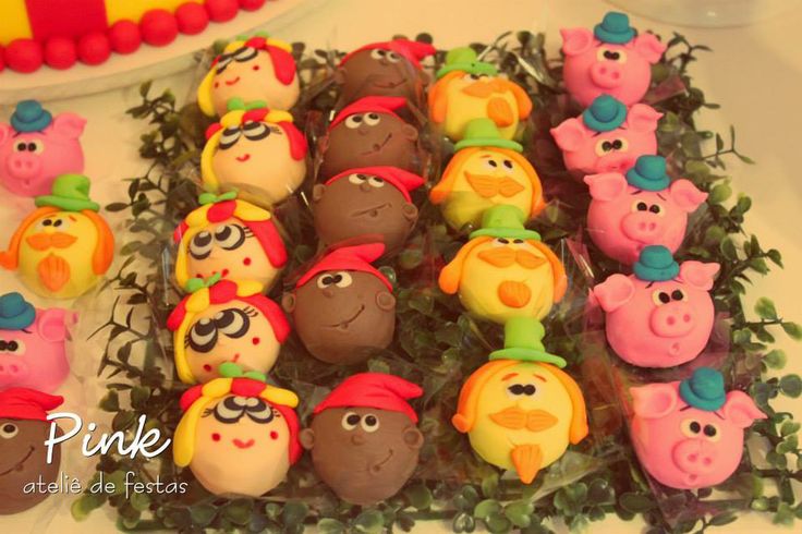 festa infantil sítio do pica pau amarelo cupcake