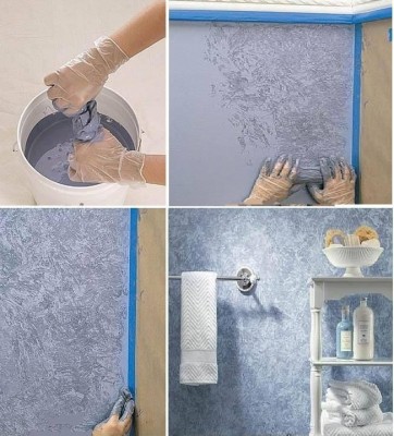 papel de parede PINTURA banheiro