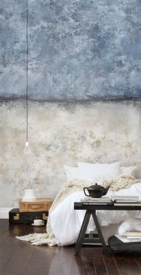 papel de parede pintura quarto casal
