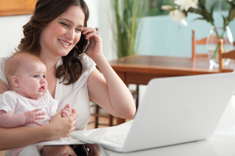 Dicas para organizar a rotina da mãe empreendedora