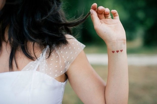tatuagens para filhos corações