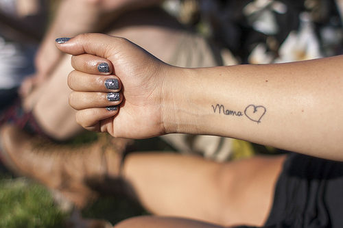 tatuagens para filhos escrita filho