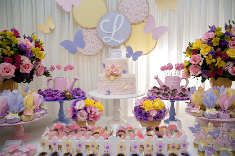 Decoração de festa: Tema Jardim Encantado