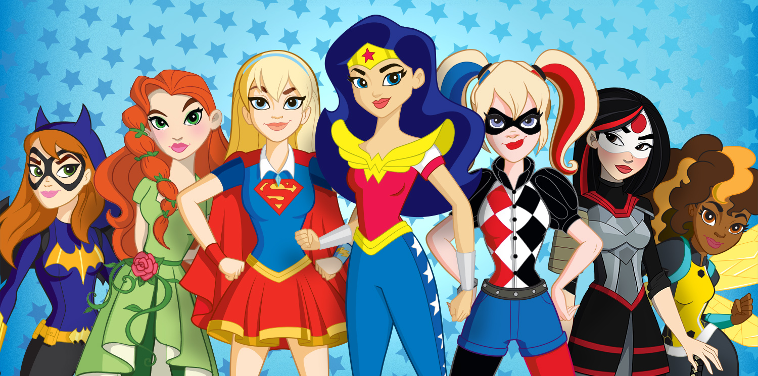 Super-Heroínas no ensino médio!! Nossas meninas vão adorar!