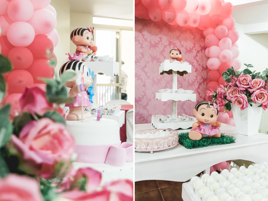 festa infantil turma da mônica bebê bolo