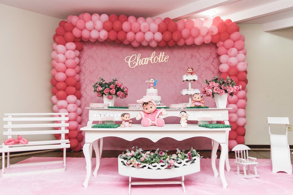 festa infantil turma da mônica bebê