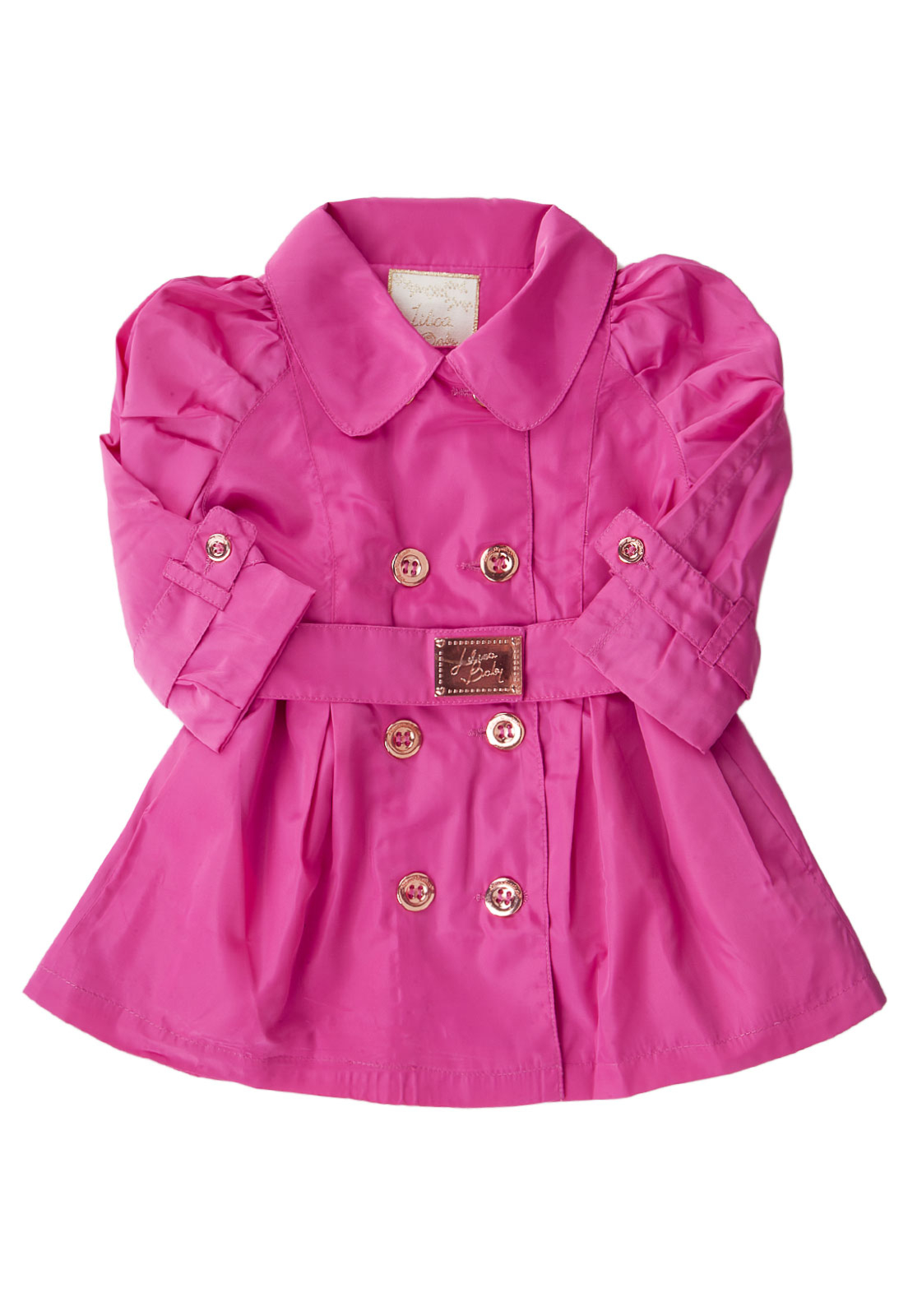 Lilica-Ripilica-Casaco-Lilica-Ripilica-Liso-Rosa