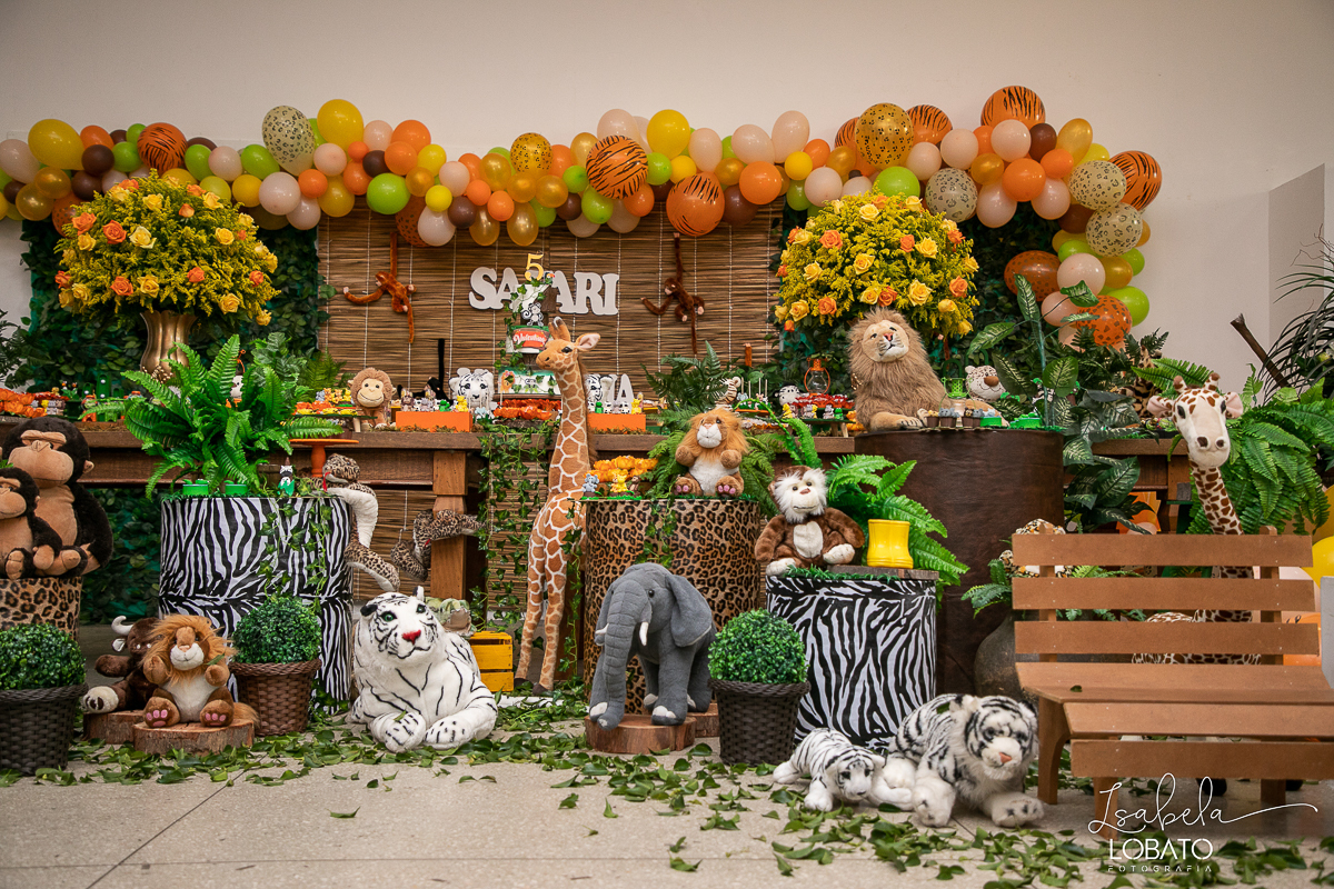 dicas para festa safari