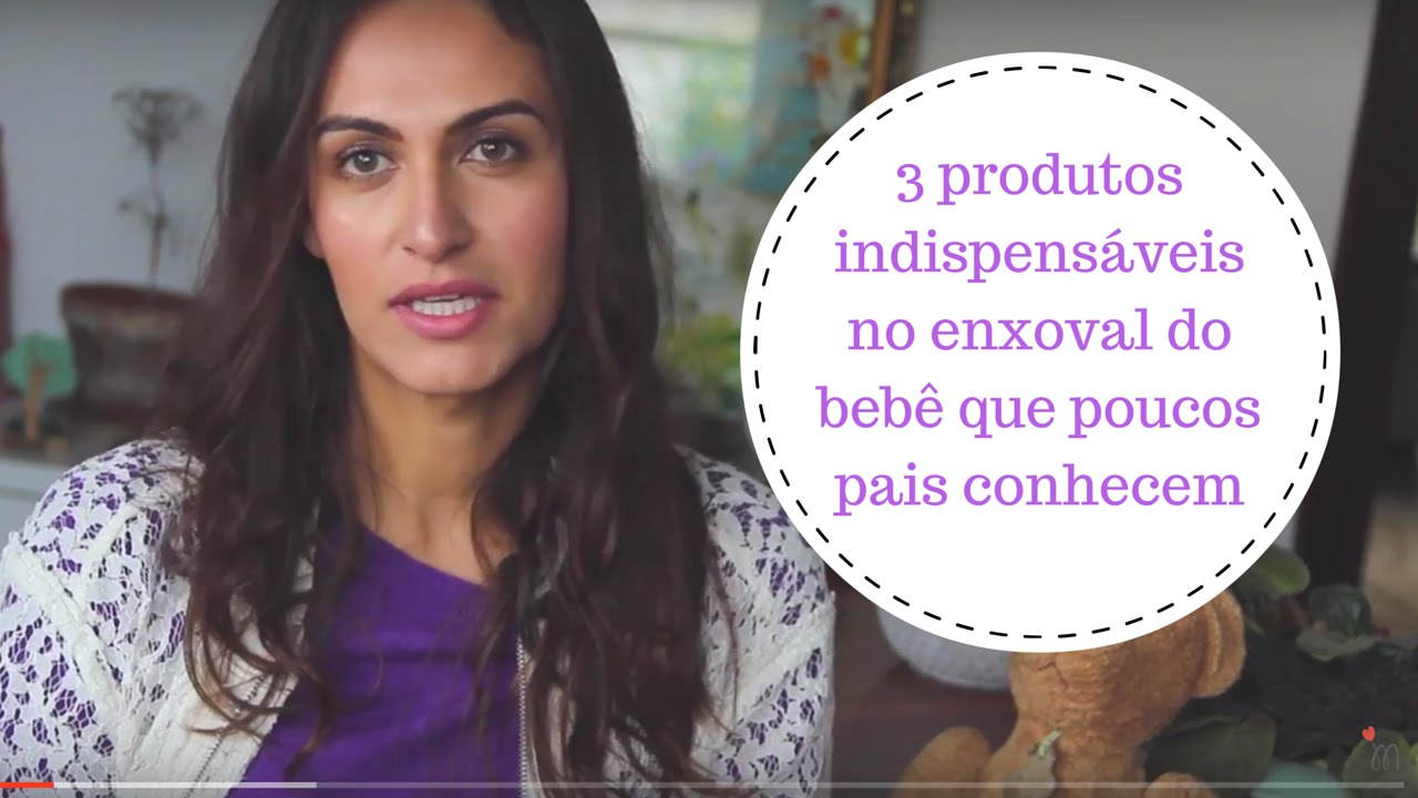 Vídeo: 3 produtos indispensáveis para o enxoval do bebê