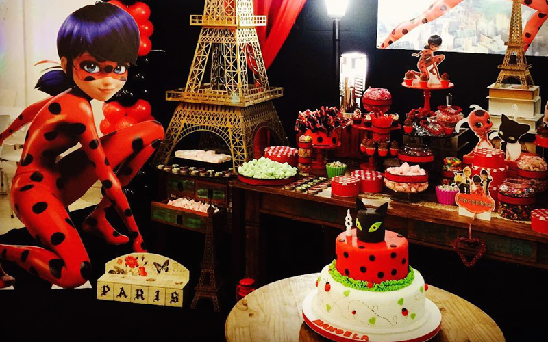 Festa Infantil Miraculous LadyBug – 15 decorações de arrasar
