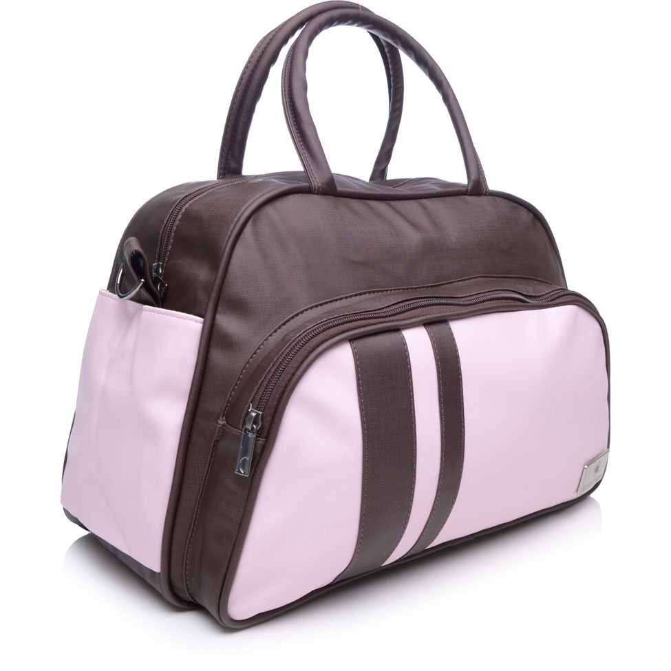 bolsa-maternidade-marrom-rosa