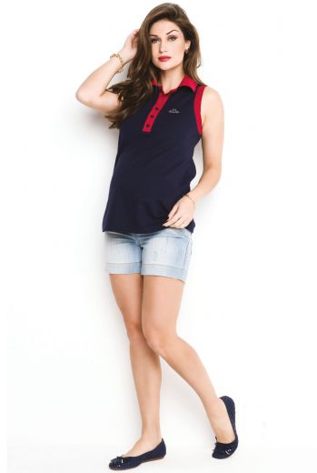 gravidez-blusa-gestante-regata-piquet