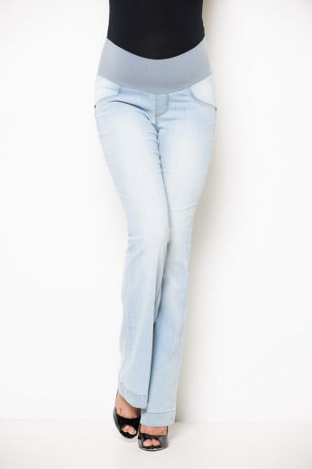gravidez-calca-gestante-jeans-flare