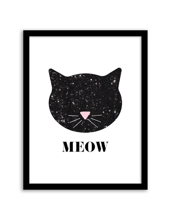 decoracao-quartos-infantis-poster-gato
