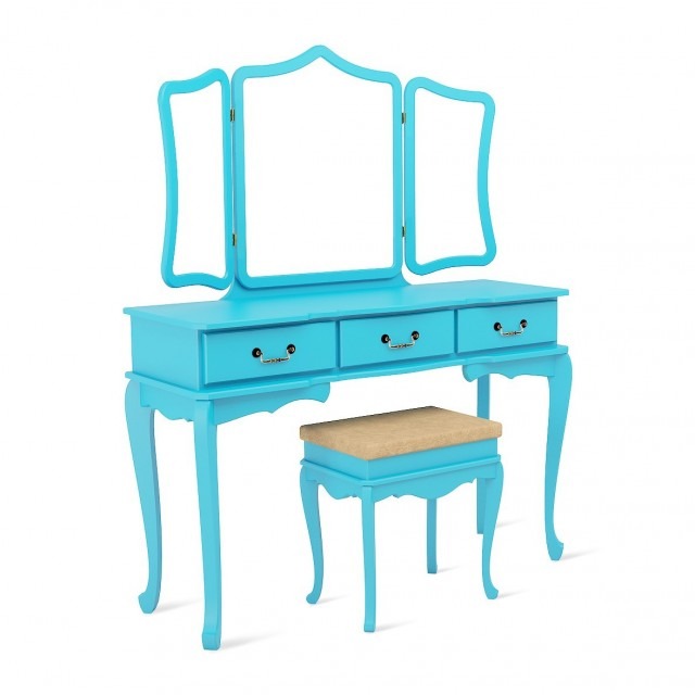 quarto-de-menina-penteadeira-retro-azul