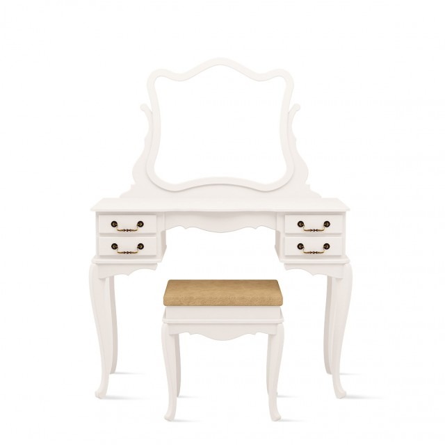 quarto-de-meninas-penteadeira-vintage-branca