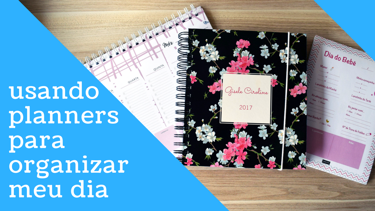 Vídeo: Como uso planners para organizar meu dia a dia