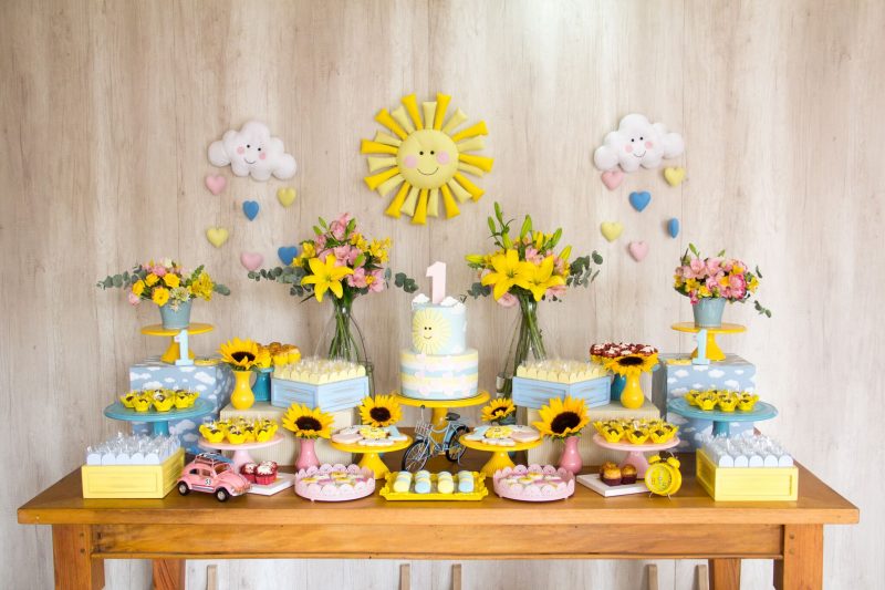 Festa Infantil com Tema Sunshine: Veja Como Fazer Essa Decoração Fantástica