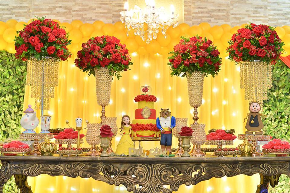 Festa Infantil A Bela e a Fera: Está Pronta Para se Apaixonar?