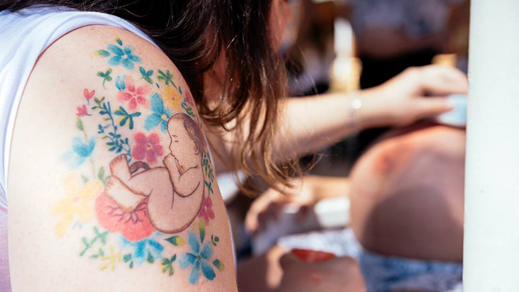 Tatuagem de batimento cardíaco