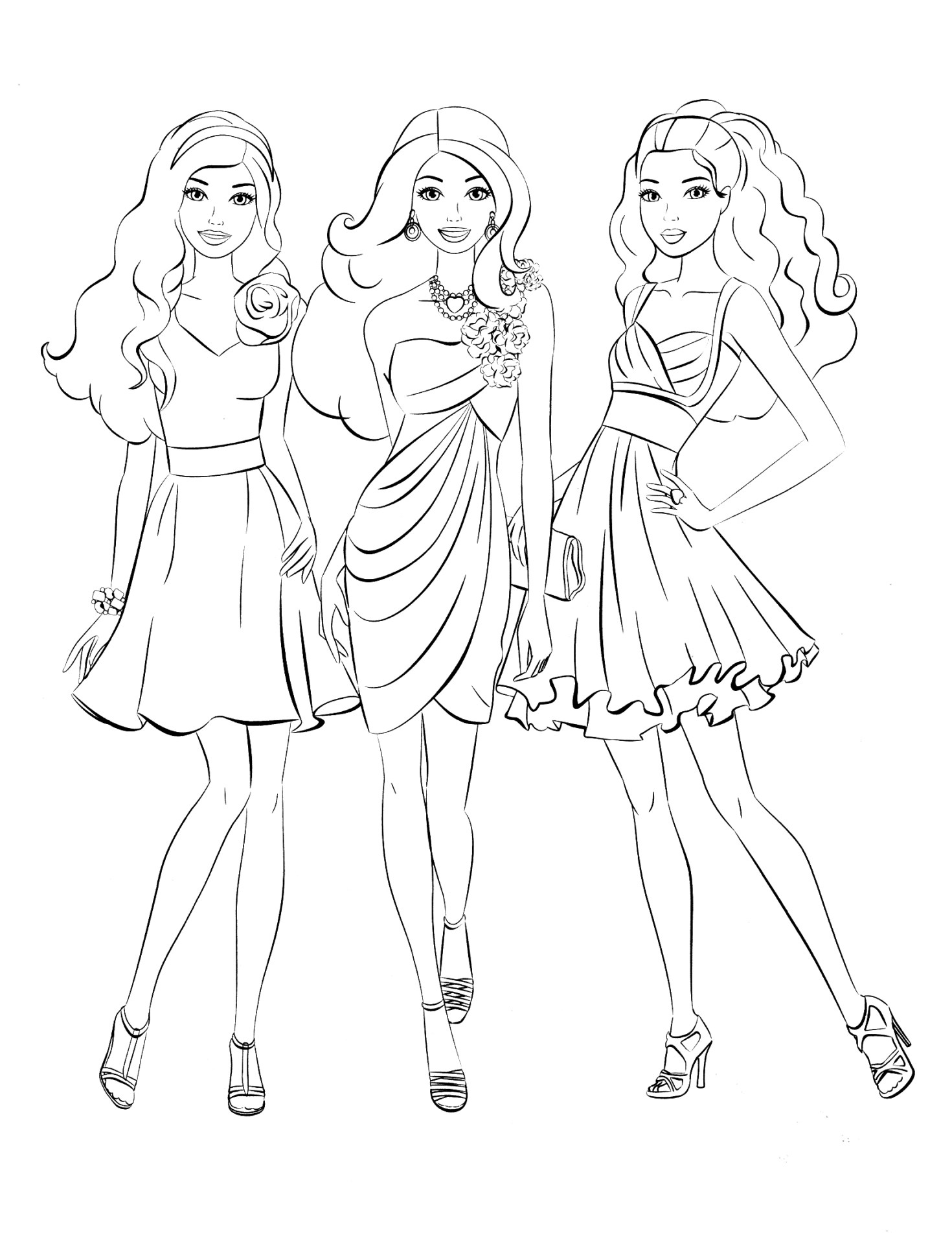 desenhos da barbie