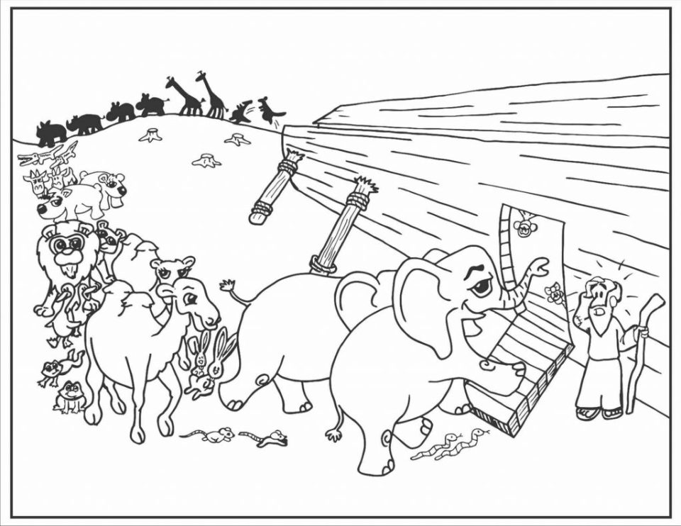 desenhos da arca de noé