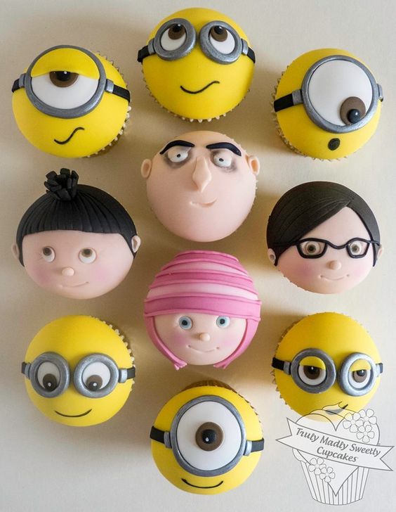 minions-cupcake