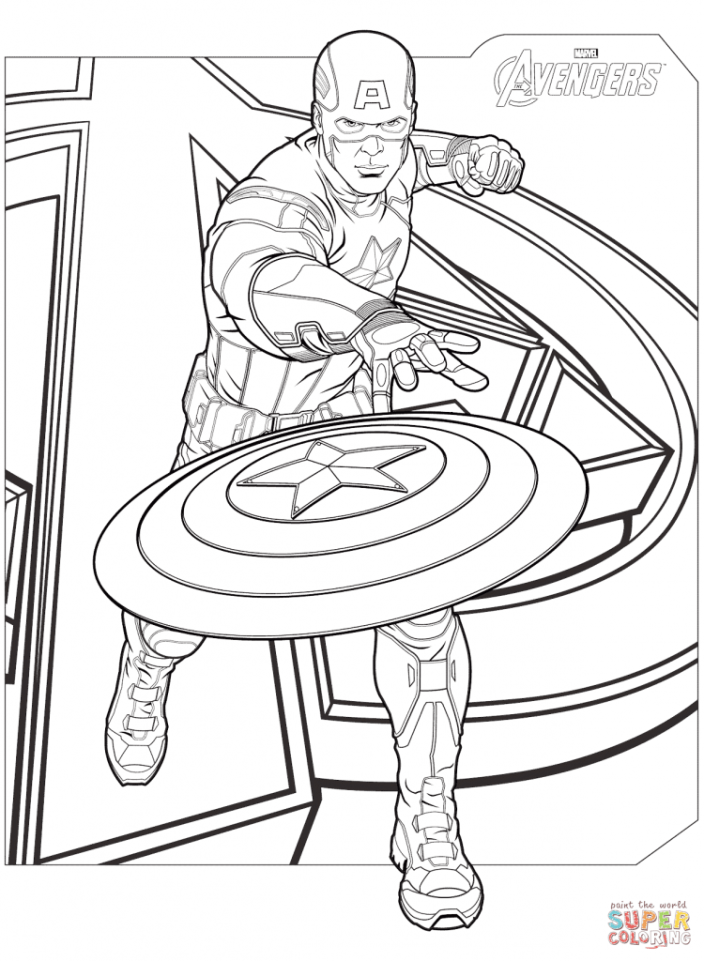 desenhos para colorir dos Vingadores