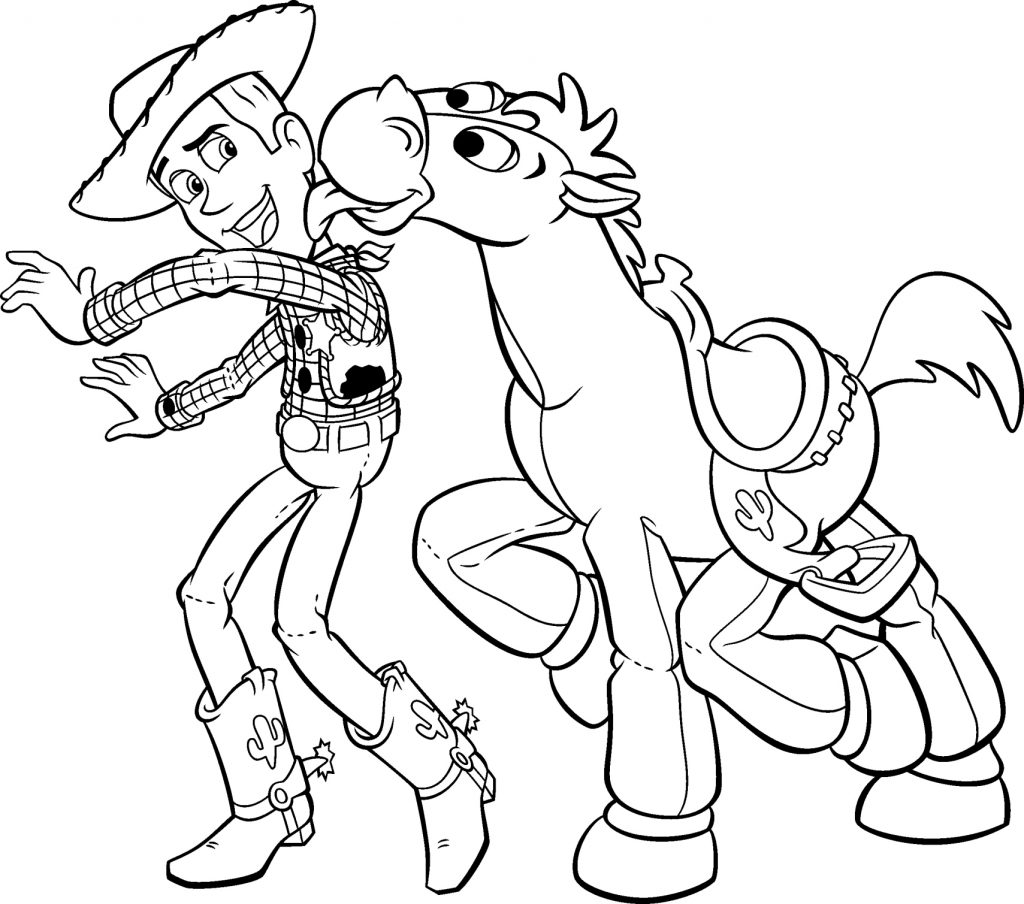 Toy Story personagens para colorir