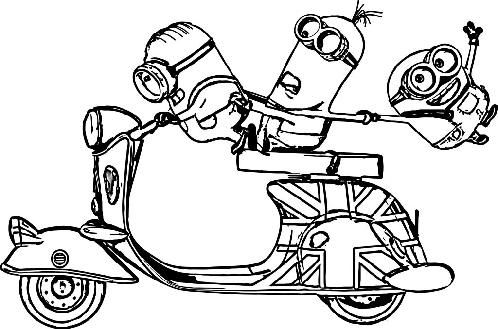 minions para colorir