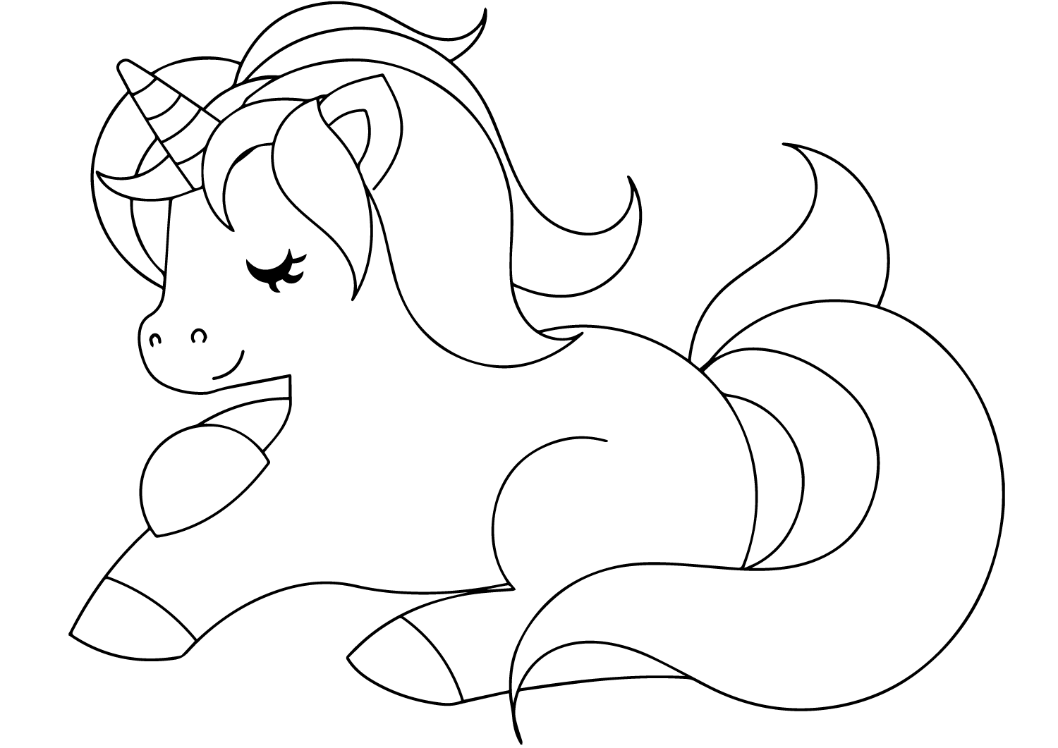 desenhos de unicórnio para colorir
