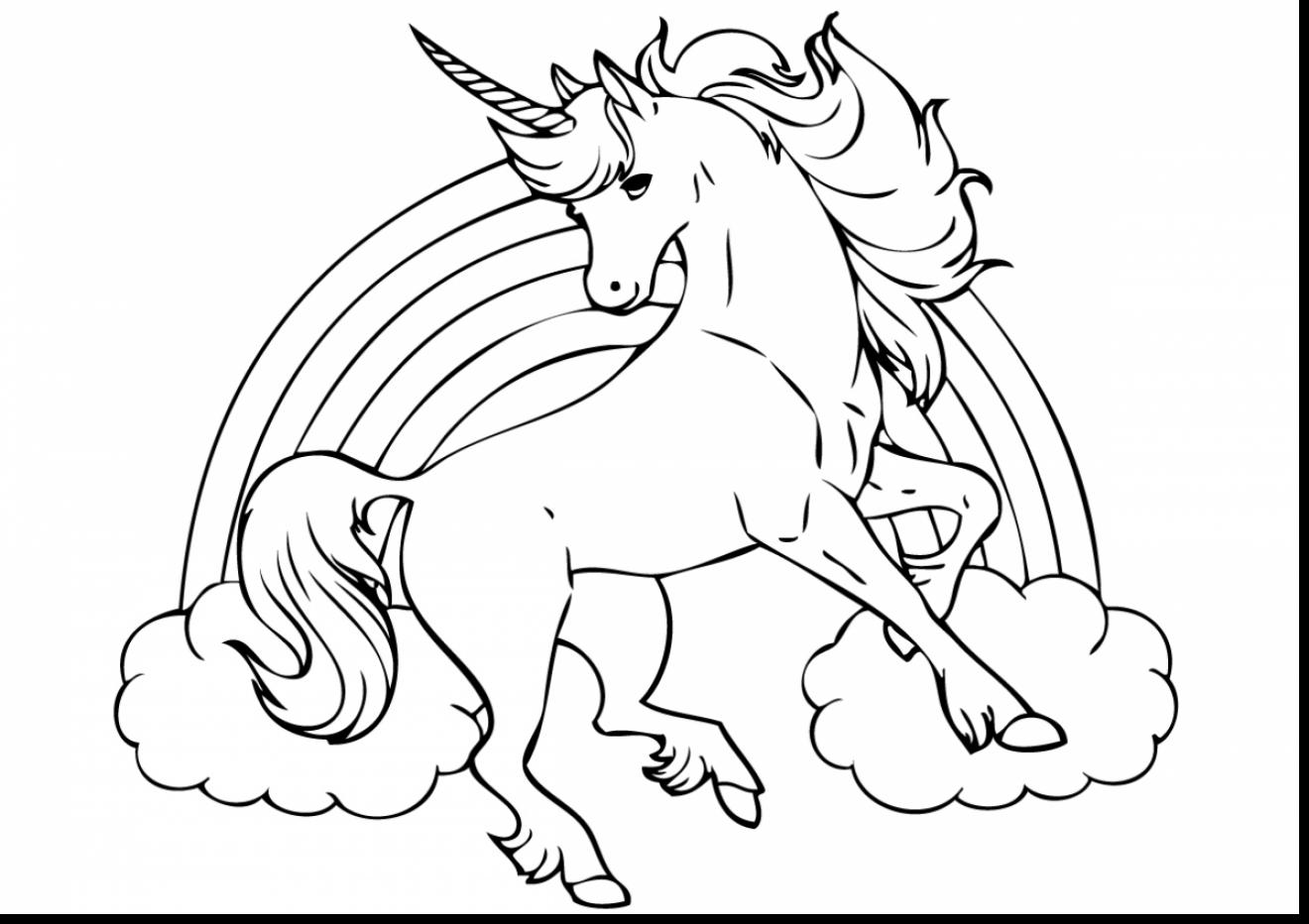 desenhos para colorir unicórnio