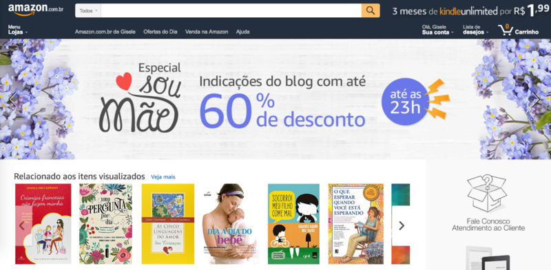 dicas de livros sobre maternidade na amazon