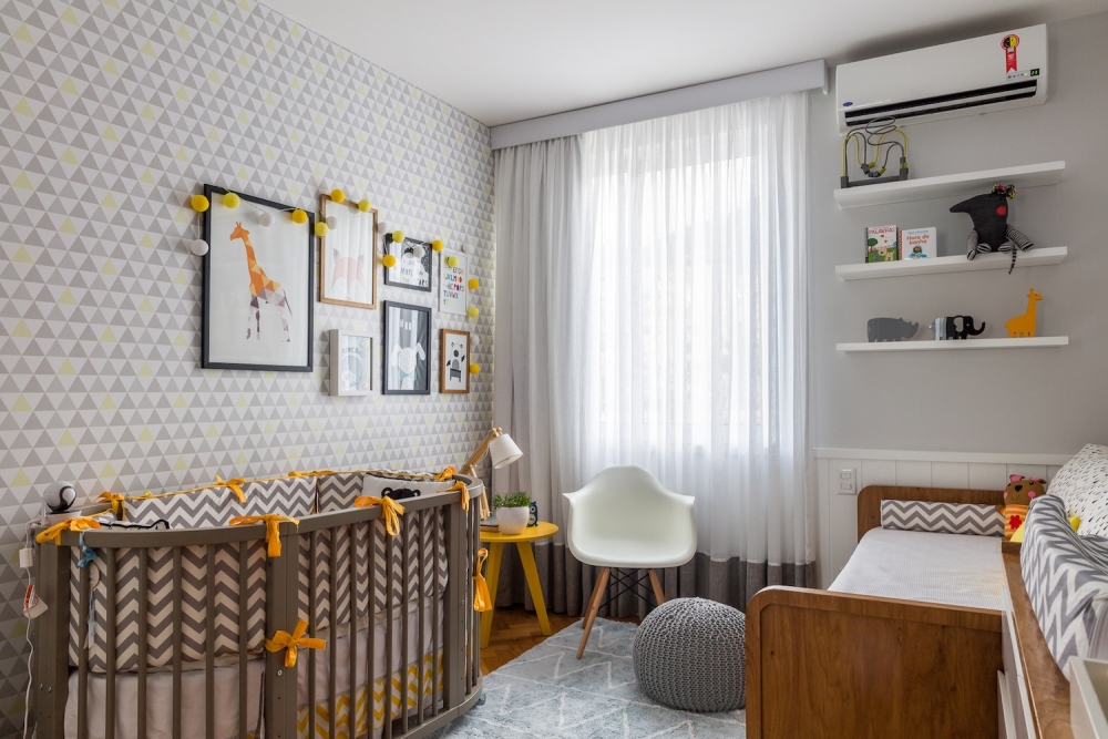 5 dicas para escolher o papel de parede para o quarto do seu bebê