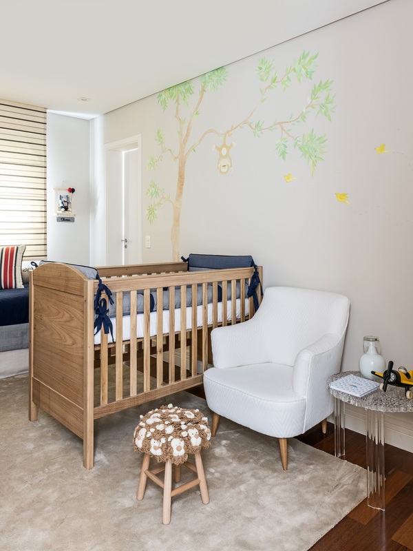 quarto de bebê safari