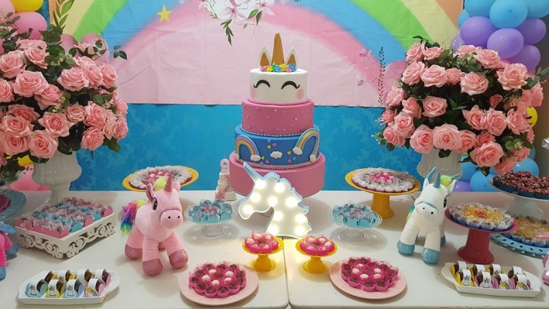Dicas de decoração para festa infantil com o tema unicórnio