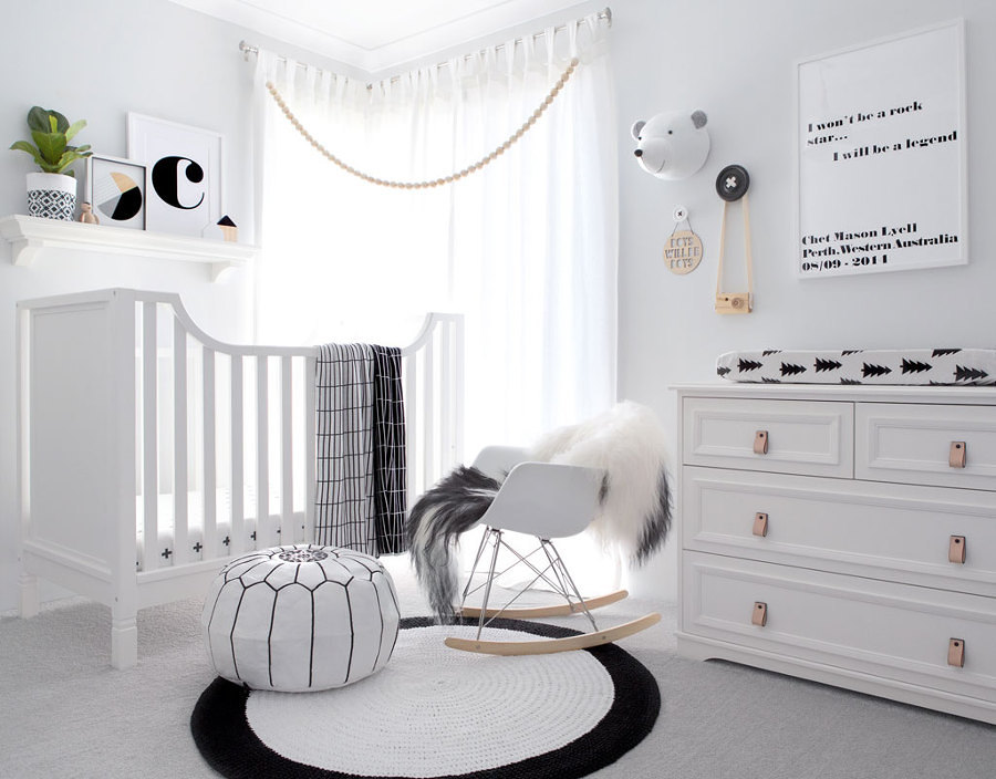 Quarto de bebê com estilo escandinavo (escolhendo as cores, móveis e mais)