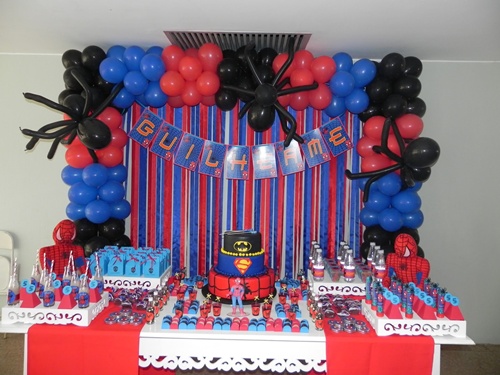 Bolo do homem aranha