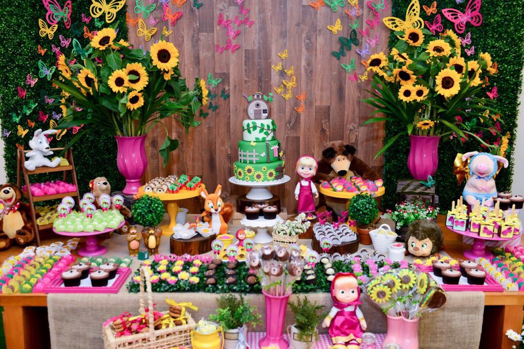 Festa Masha e o Urso: as melhores dicas de decoração!