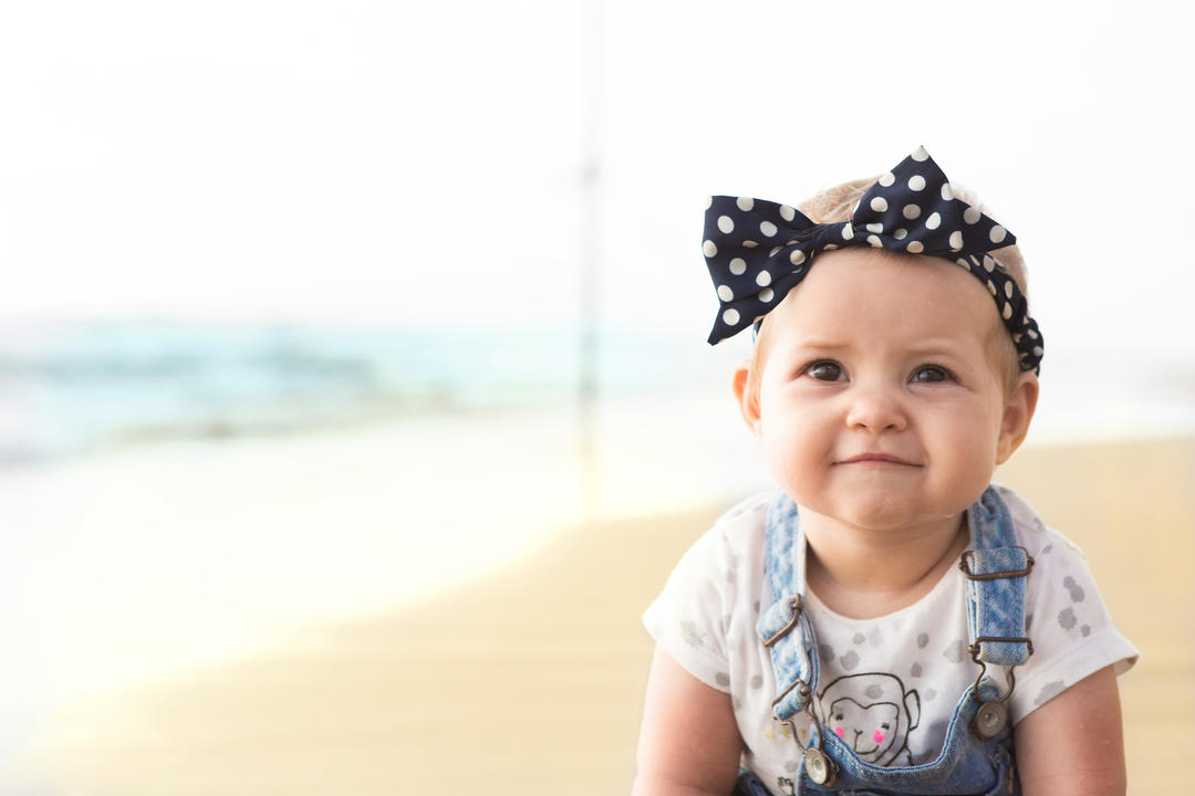 A escolha de nomes de bebês meninas
