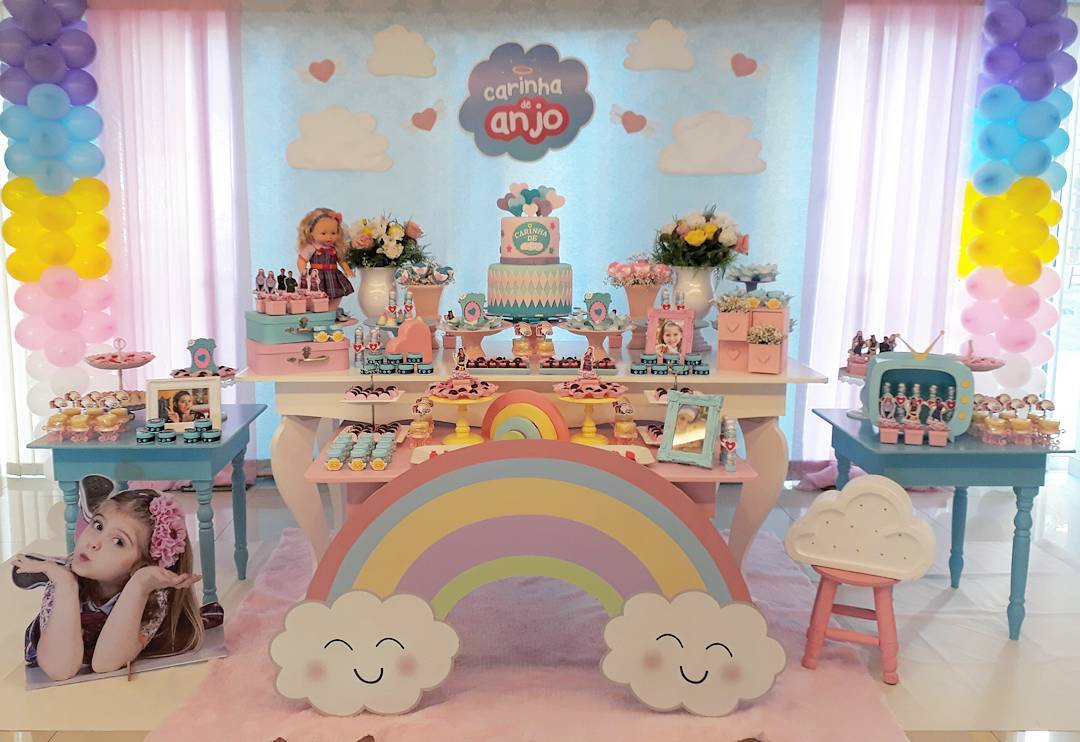Festa infantil com o tema Carinha de Anjo – Inspire-se aqui!