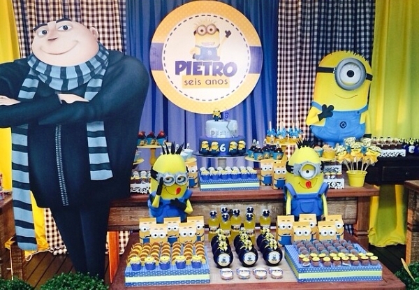Meu Malvado Favorito – Várias ideias de decoração para festa infantil