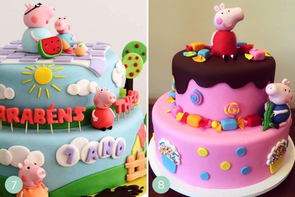 bolo peppa pig